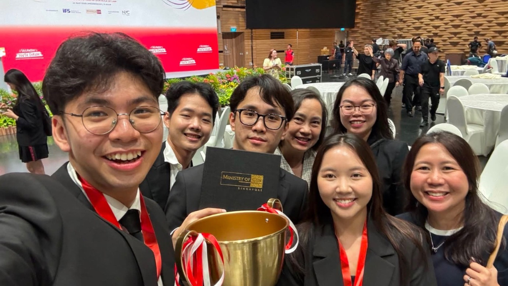 Group photo with Ministry of Law