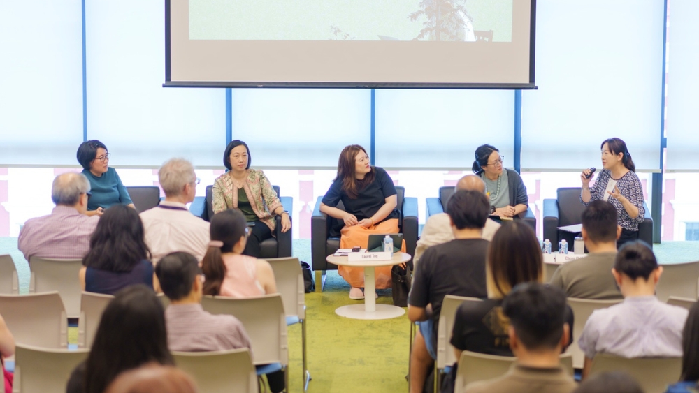 Panellists at the "Still Worth Doing? A Public Conversation on the Future of Work" panel discussion. 