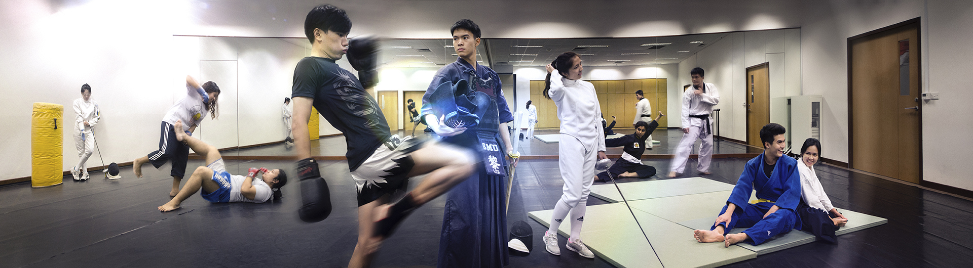 SMU CCAs co-curricular activities - martial arts clubs