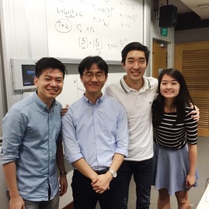 School of Economics — Labour Economics class with Professor Lee and friends