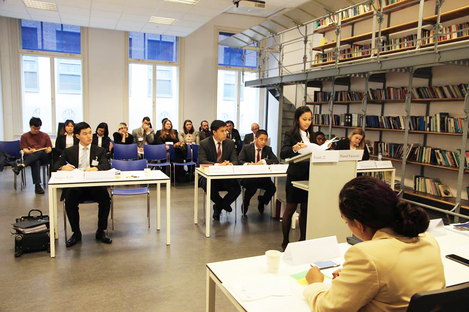 Preliminary rounds at ICC Moot