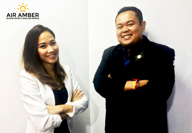 Shahril and Tiziana from Air Amber