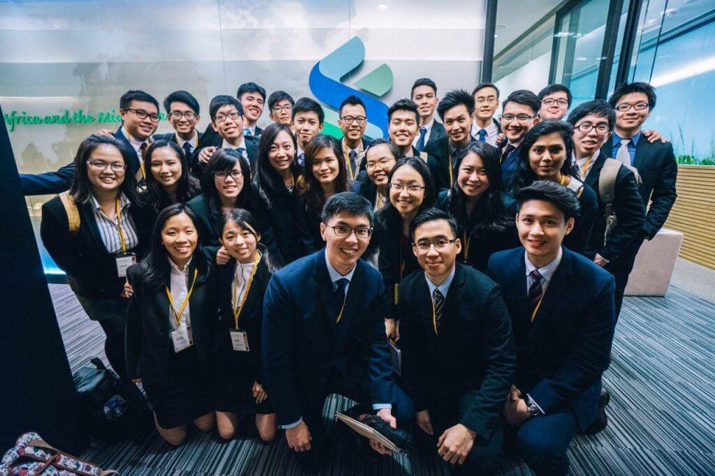 EYE Group Visiting Standard Chartered Hong Kong
