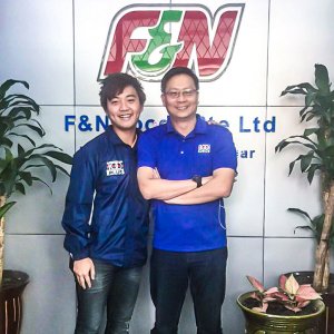 F&N Myanmar Country Manager, Mr Freddy Oh, at F&N Myanmar branch office