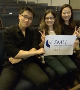 Brandon at the Singapore Three Minute Thesis Competition held on 27 July 2018