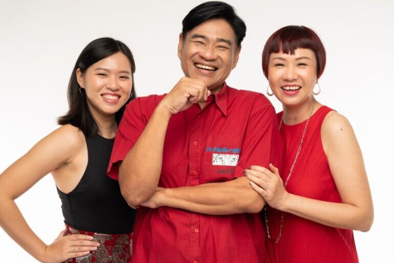Jerome Yuan and family