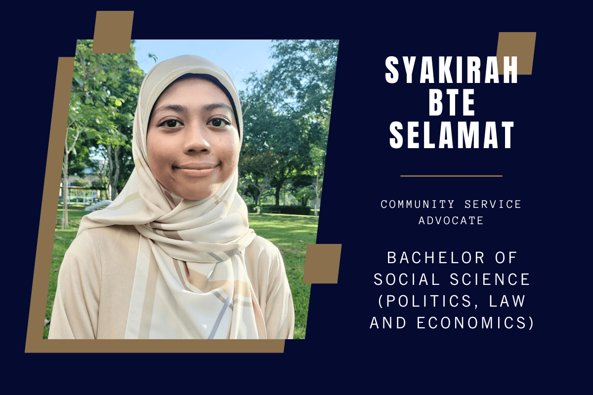 Meet Incoming Freshman: Syakirah Bte Selamat